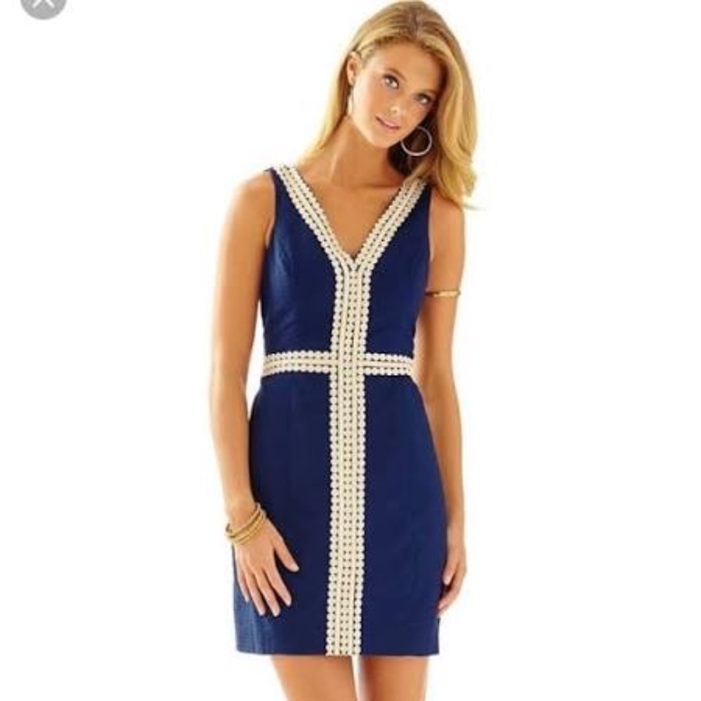 Lilly Pulitzer Shift Dress - Navy